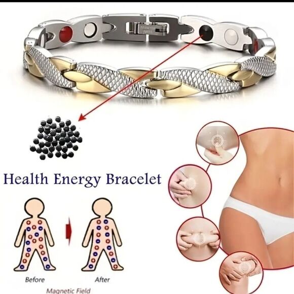 Casual Retro Fashion Dragon Pattern Magnetic Bracelet - Picture 5 of 16